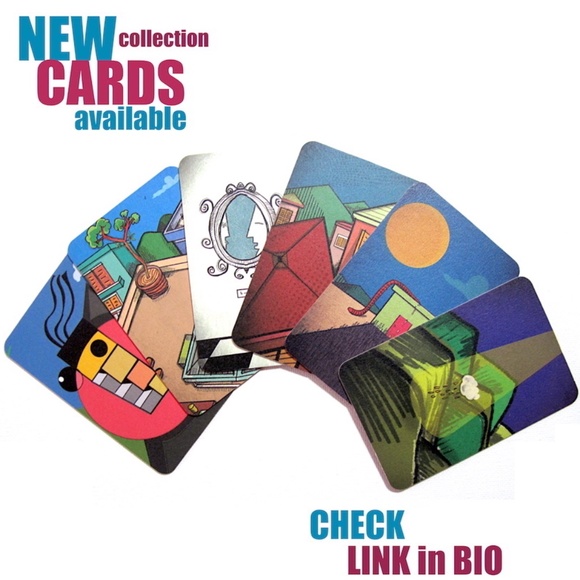 ART & ILLUSTRATION CARDS SET OF of ( 6 ) DRAWININGS by JAVIER MARTINEZ | VISUAL - Picture 2 of 3